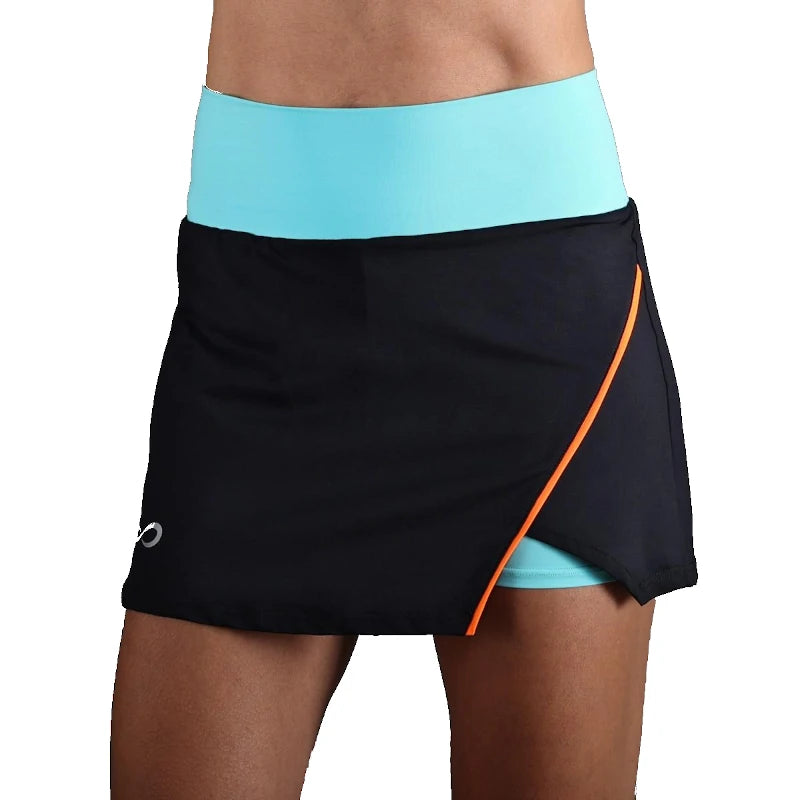 Falda Endless Zephyr Black/Aqua