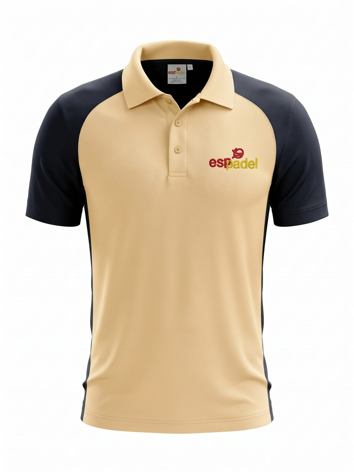 Polo EsPadel Naranja/Negro