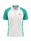 Polo EsPadel Blanco/Verde Agua