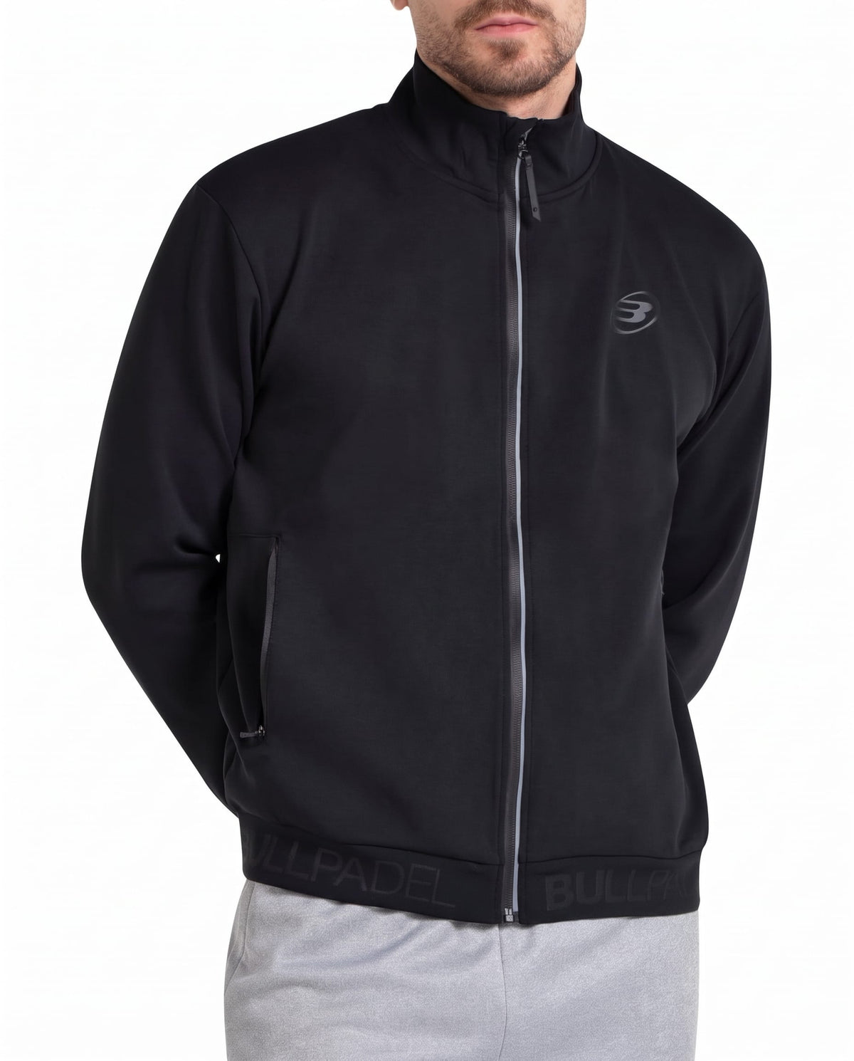 Sudadera Bullpadel Eneo Negro