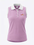 Polo Sin Mangas EsPadel Lila/Blanco