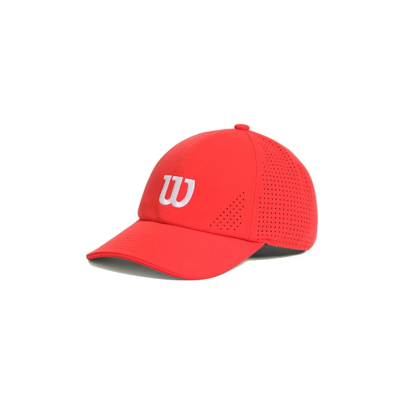 Gorra Wilson Active Perforated Rojo