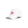 Gorra Wilson Active Perforated Blanca/Roja