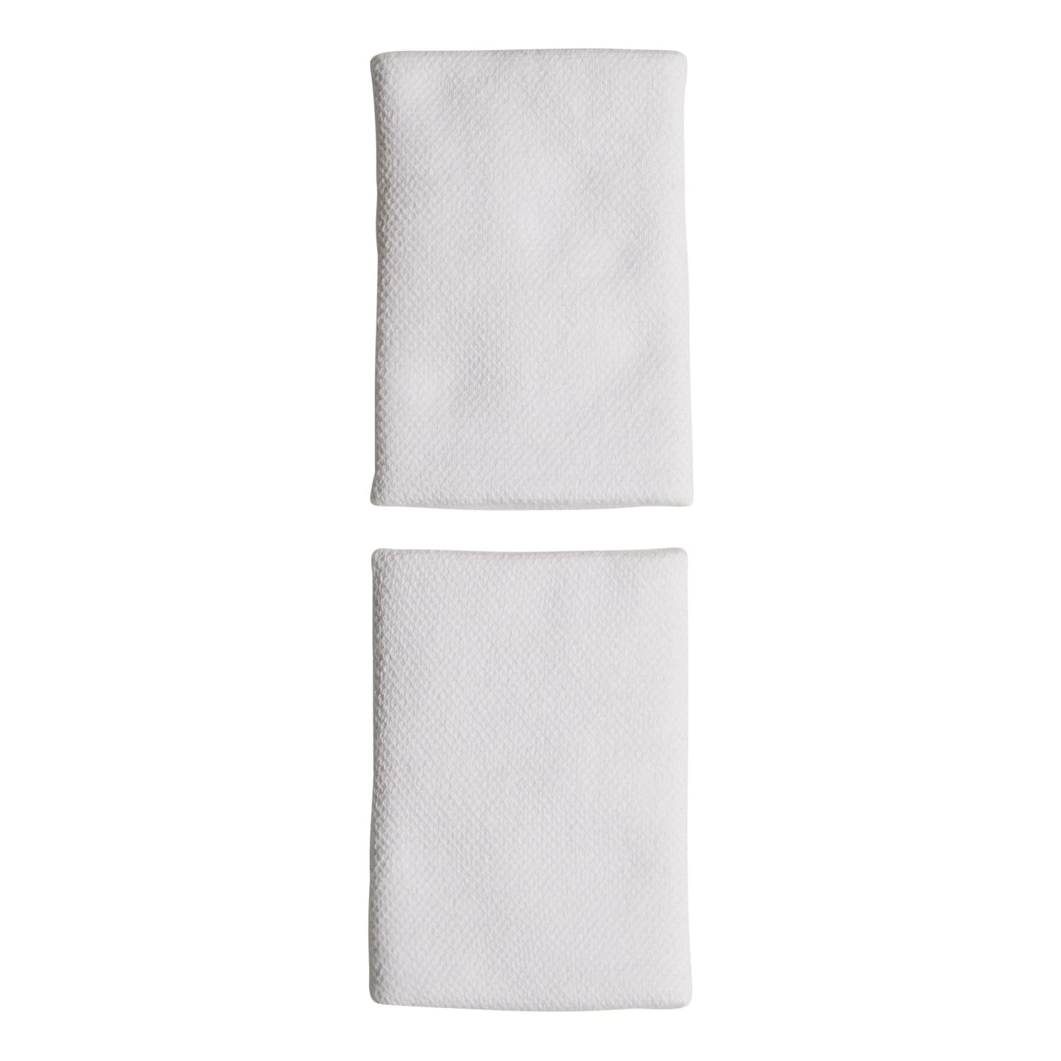 Muñequera Adidas Tennis Wb L Blanco Logo Negro