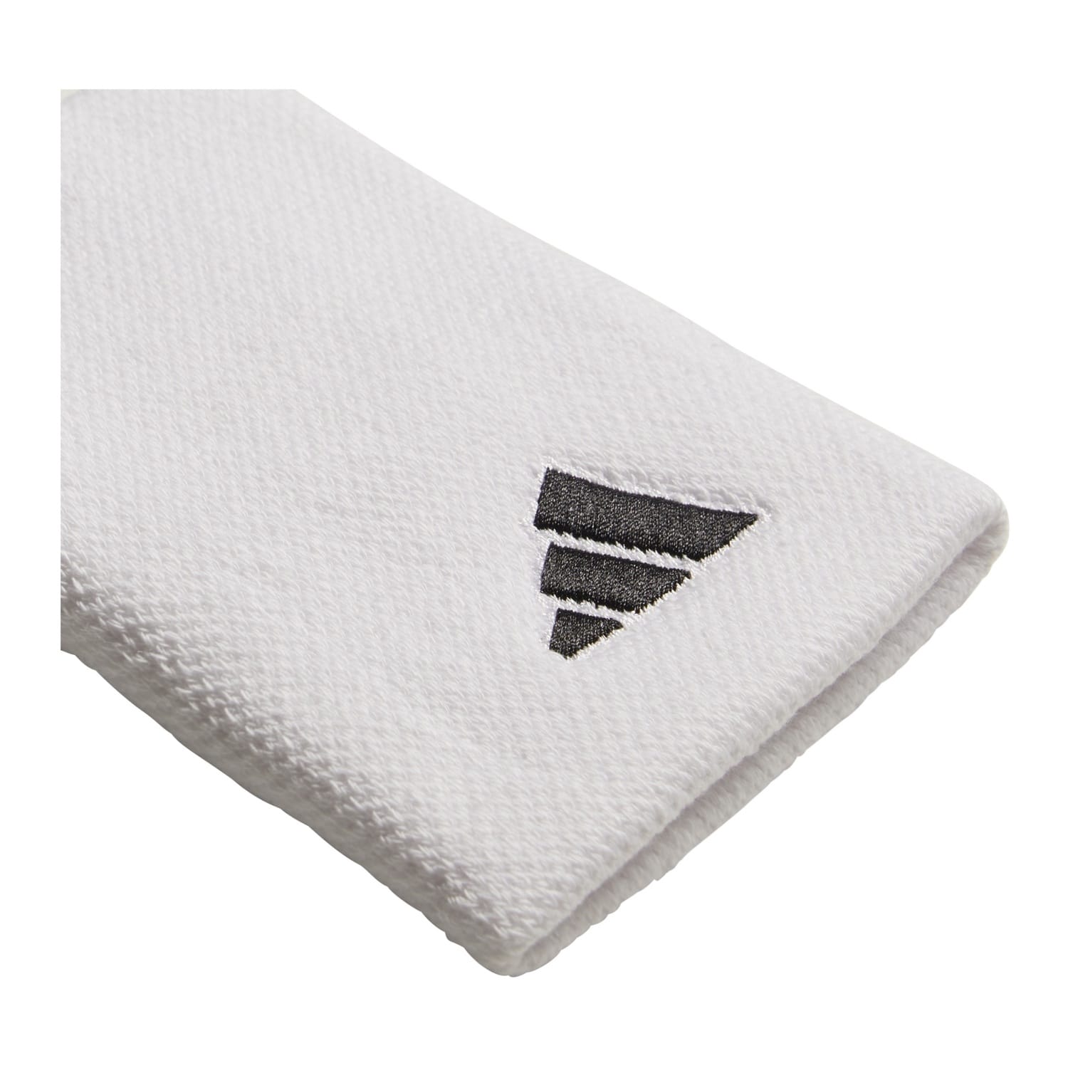 Muñequera Adidas Tennis Wb L Blanco Logo Negro
