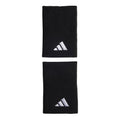 Muñequera Adidas Tennis Wb L Negro Logo Blanco