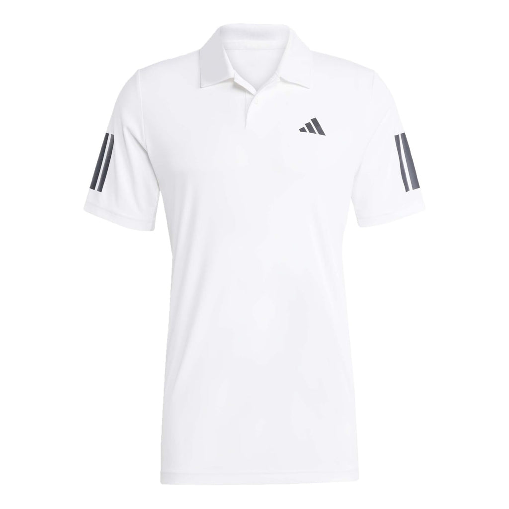 Polo Adidas Club 3STR Blanco 2026