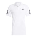 Polo Adidas Club 3STR Blanco 2026
