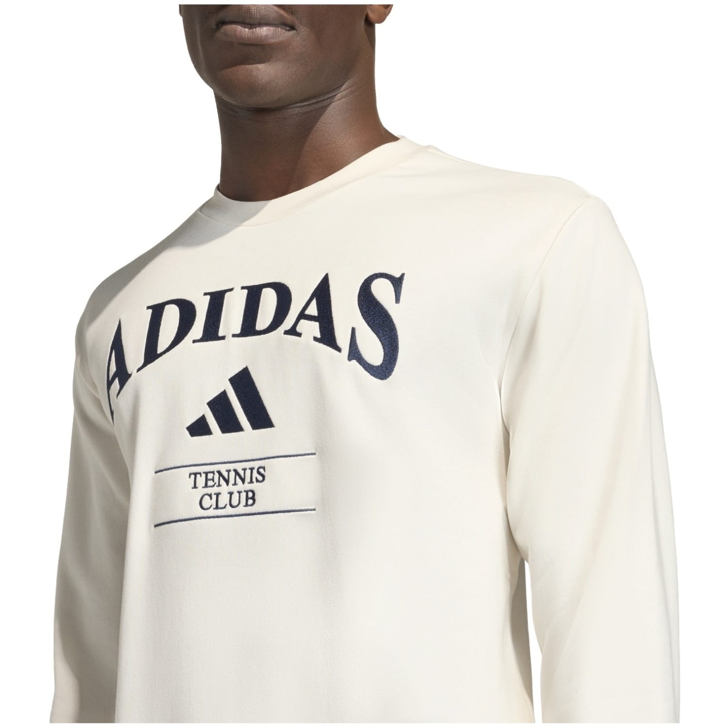 Sudadera Adidas HRTG TNS G Chalk White/Dark Blue
