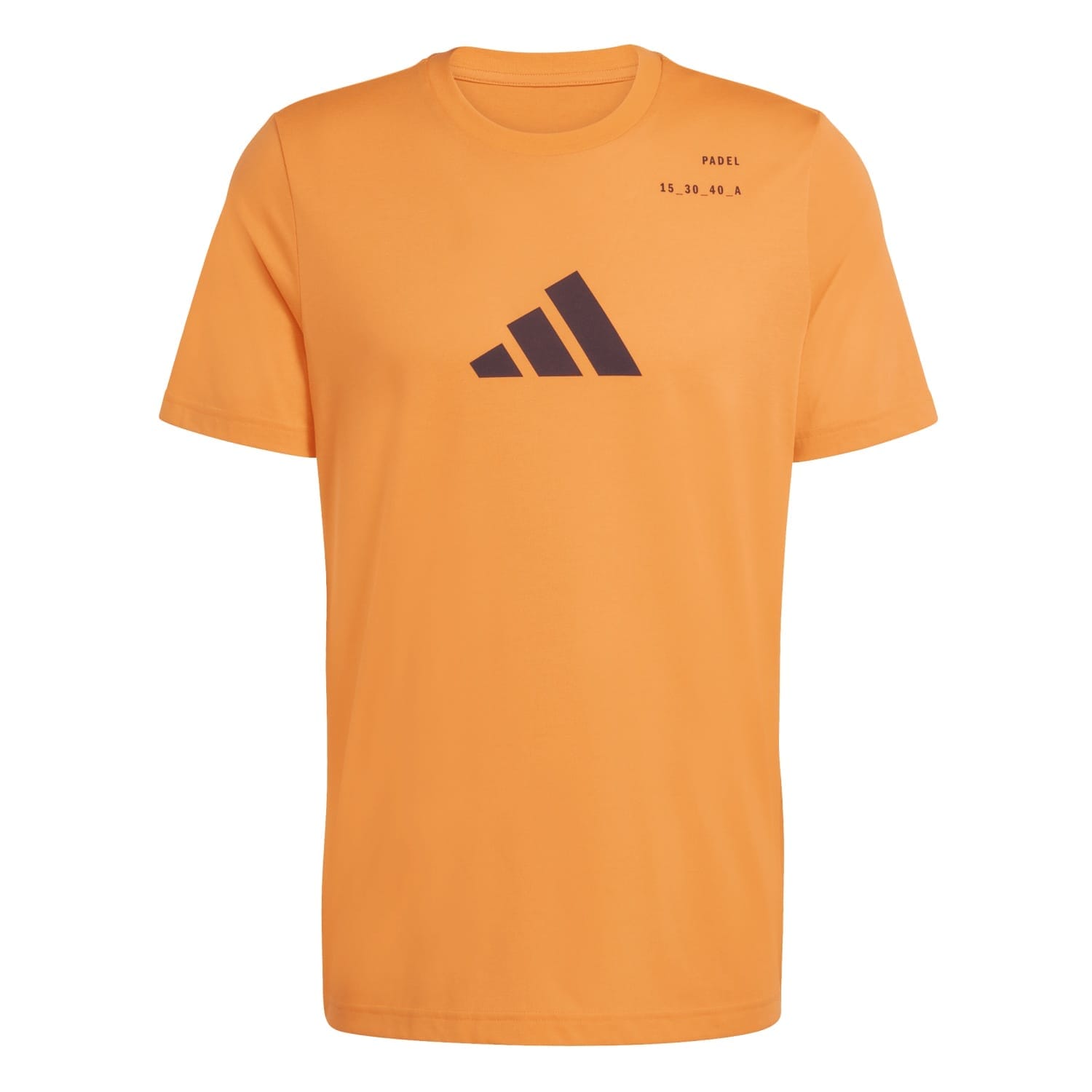 Camiseta Adidas M Padel Cat G T Naranja/Negro