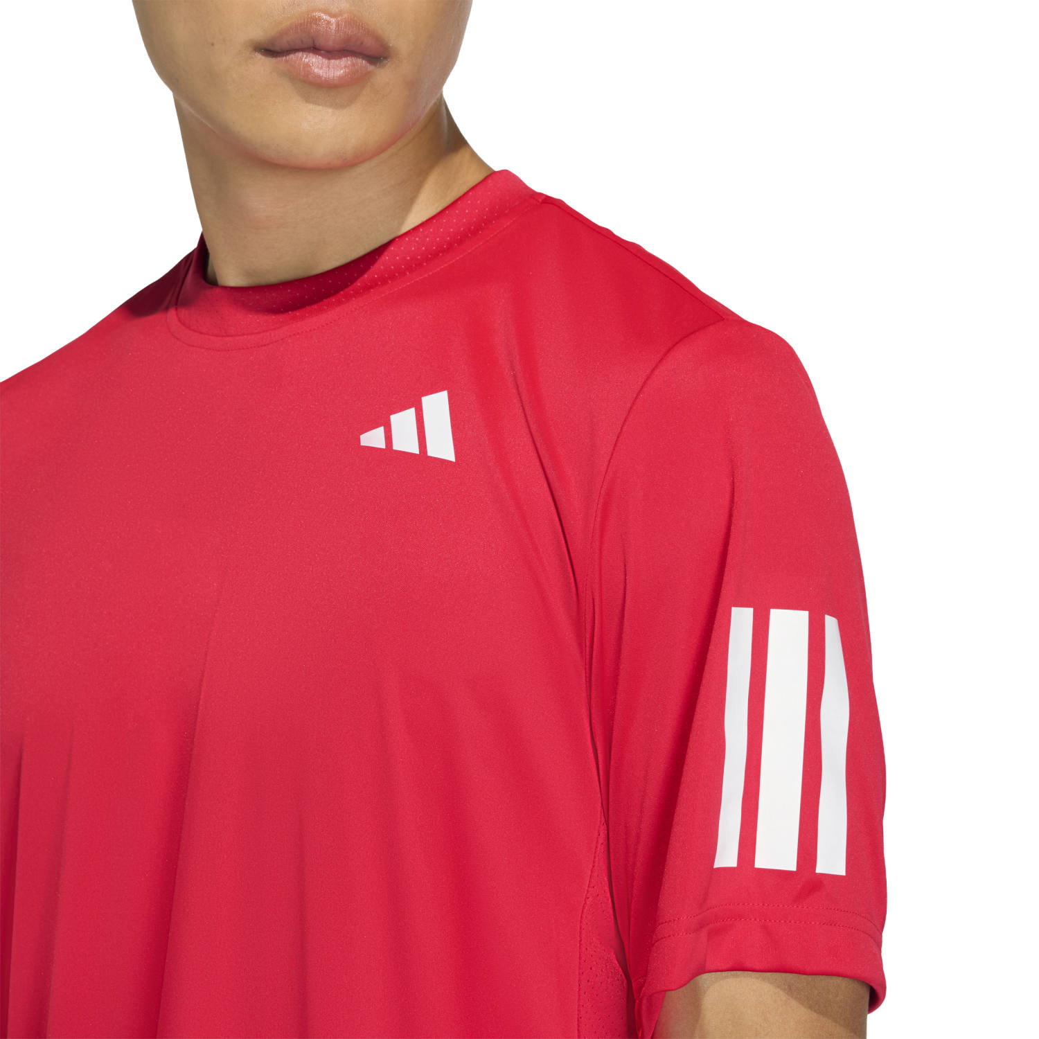 Camiseta Adidas Club 3STR Pure Ruby