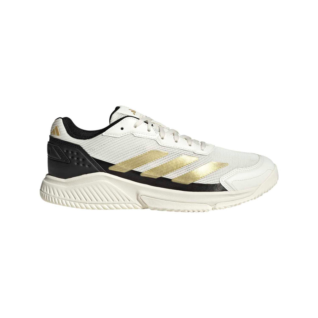 Zapatillas Courtquick Padel M Blanco/Negro/Oro 2026