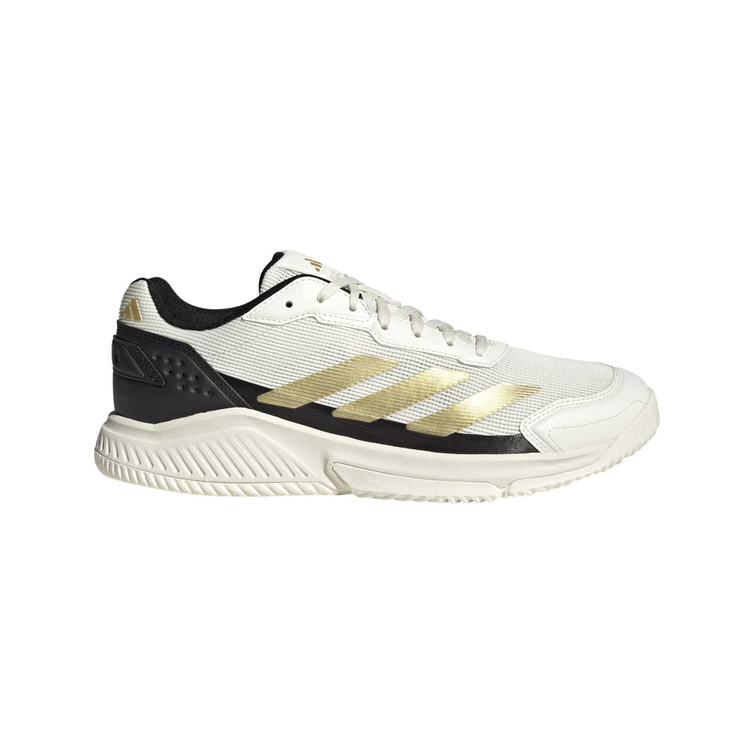 Zapatillas Courtquick Padel M Blanco/Negro/Oro 2026