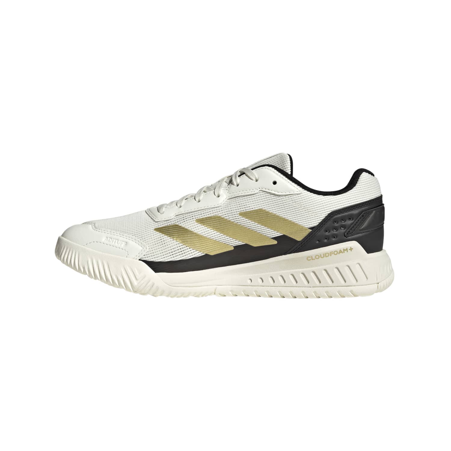 Zapatillas Courtquick Padel M Blanco/Negro/Oro 2026