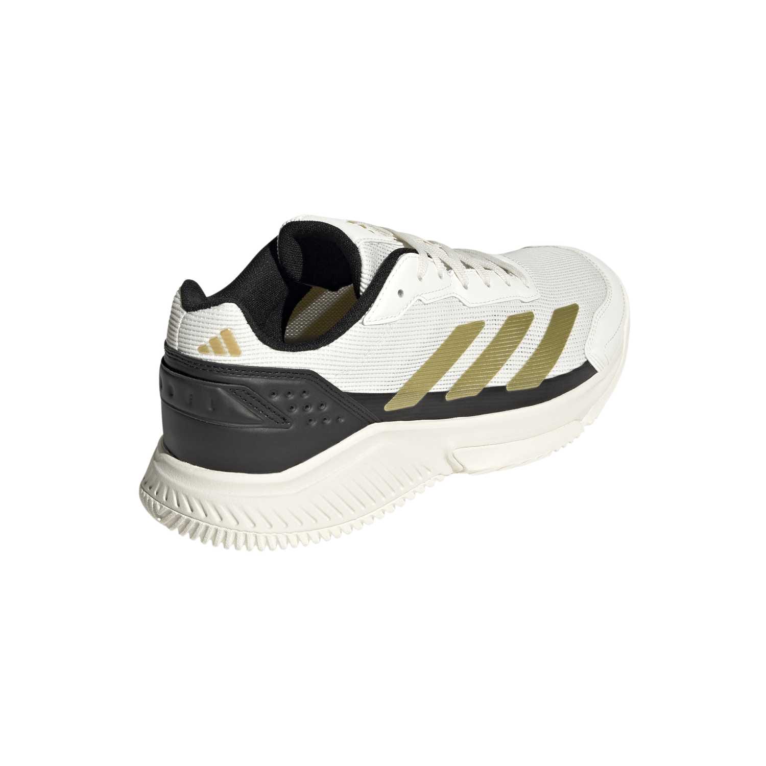 Zapatillas Courtquick Padel M Blanco/Negro/Oro 2026
