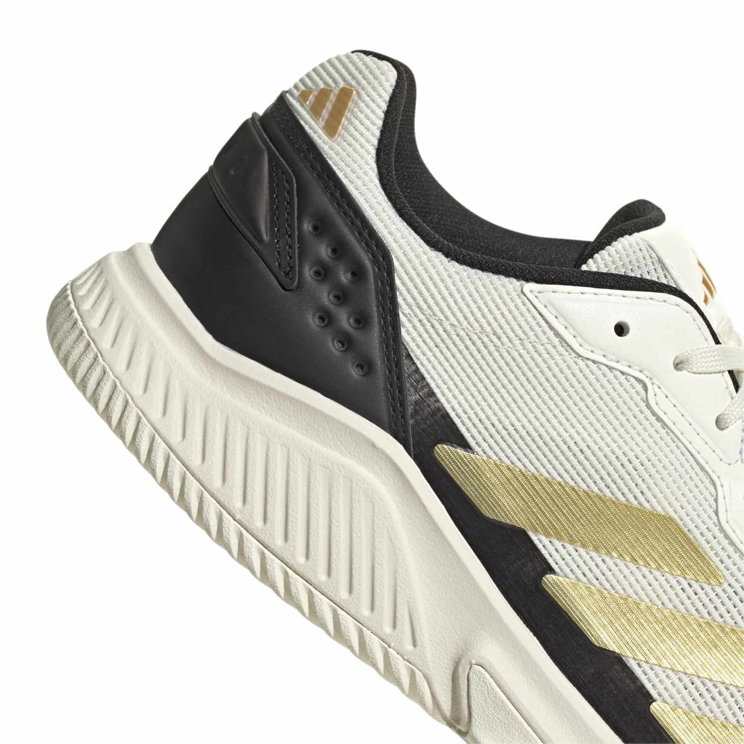 Zapatillas Courtquick Padel M Blanco/Negro/Oro 2026