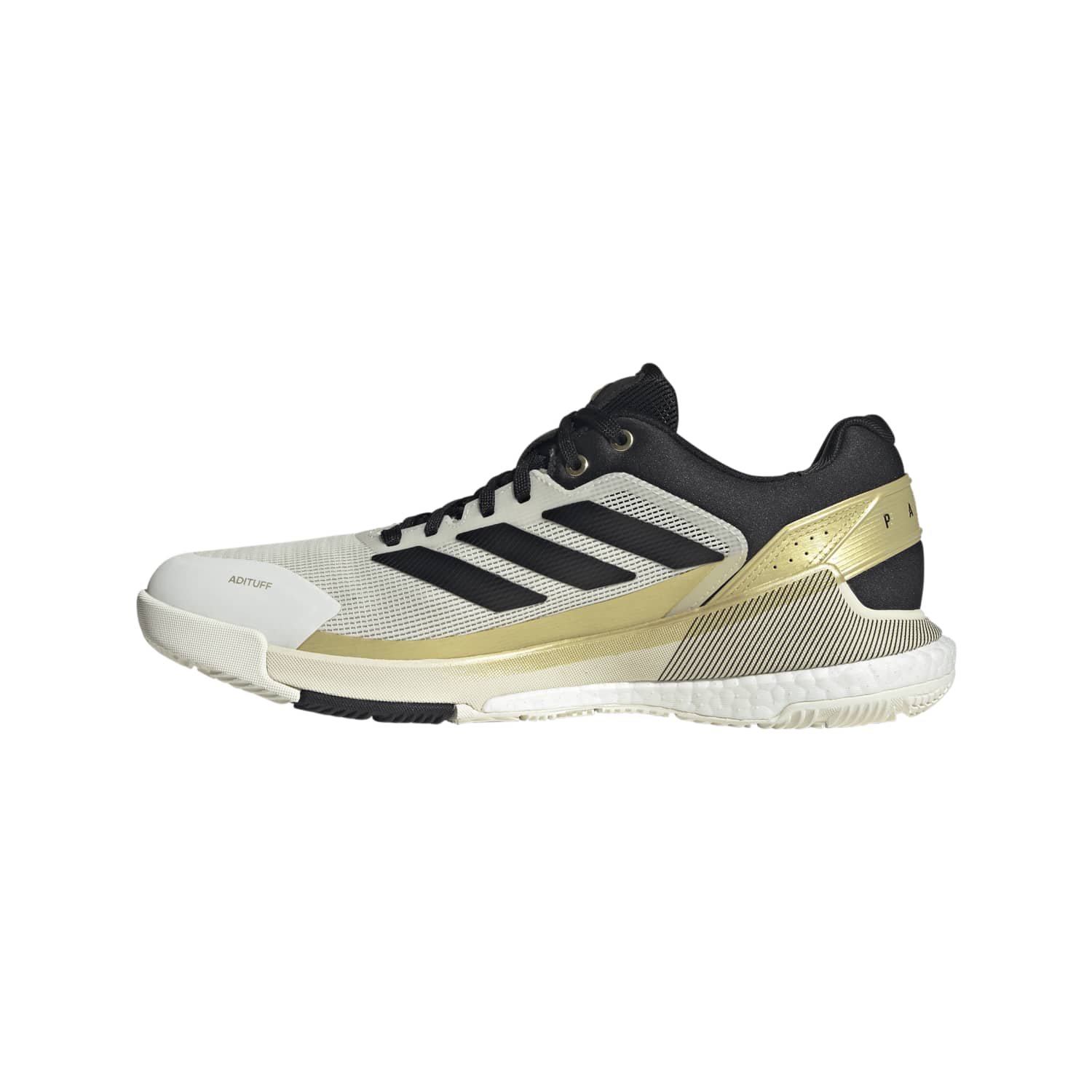 Zapatillas Crazyquick Boost Padel M Blanco/Negro/Oro 2026