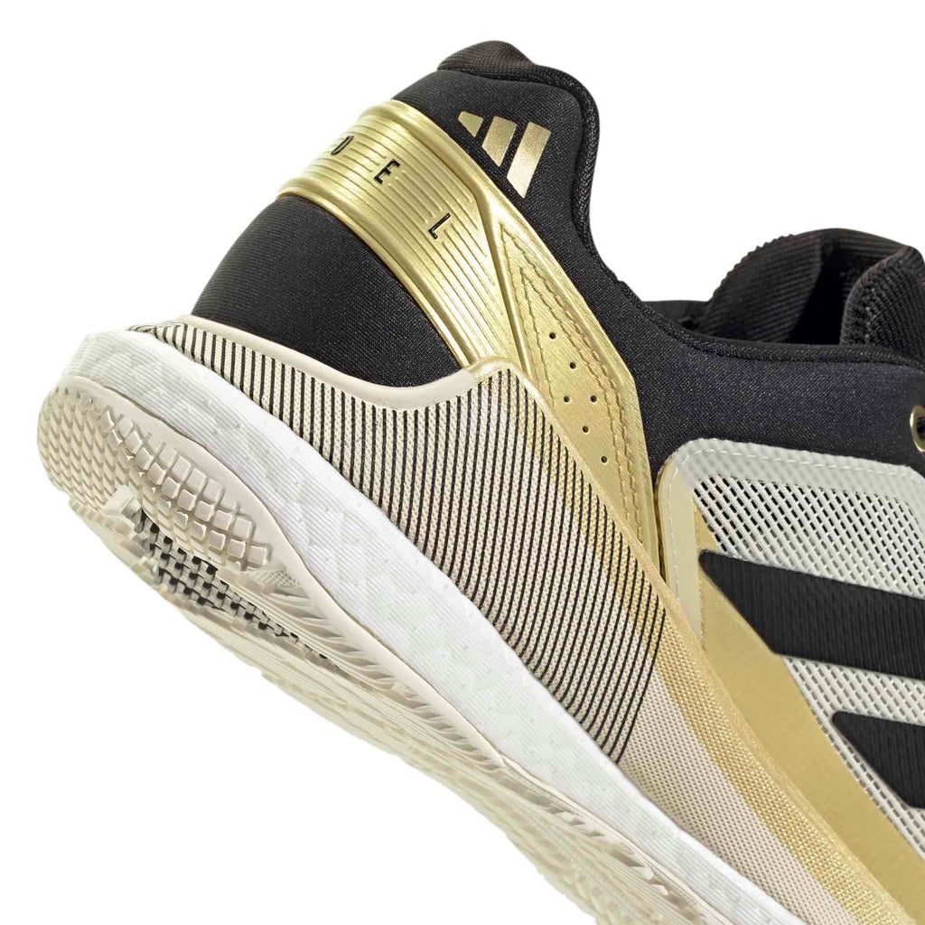 Zapatillas Crazyquick Boost Padel M Blanco/Negro/Oro 2026