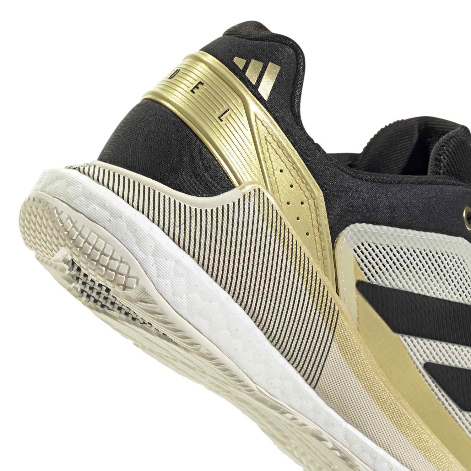 Zapatillas Crazyquick Boost Padel M Blanco/Negro/Oro 2026