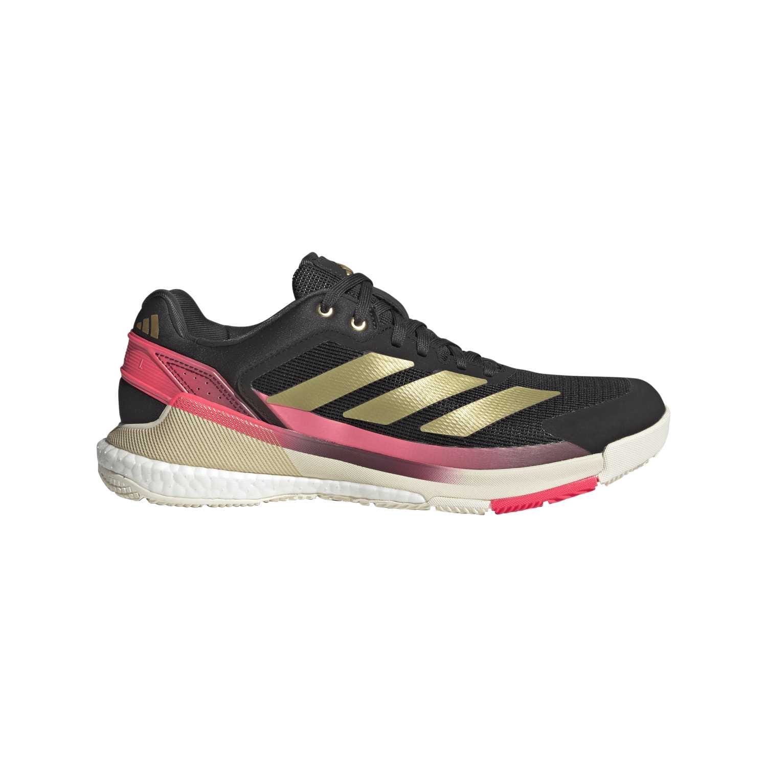 Zapatillas Adidas Crazyquick Boost Padel M Negro/Oro/Rosa 2026
