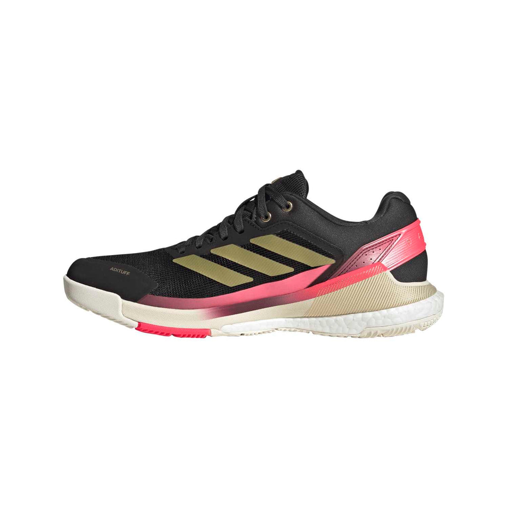 Zapatillas Adidas Crazyquick Boost Padel M Negro/Oro/Rosa 2026
