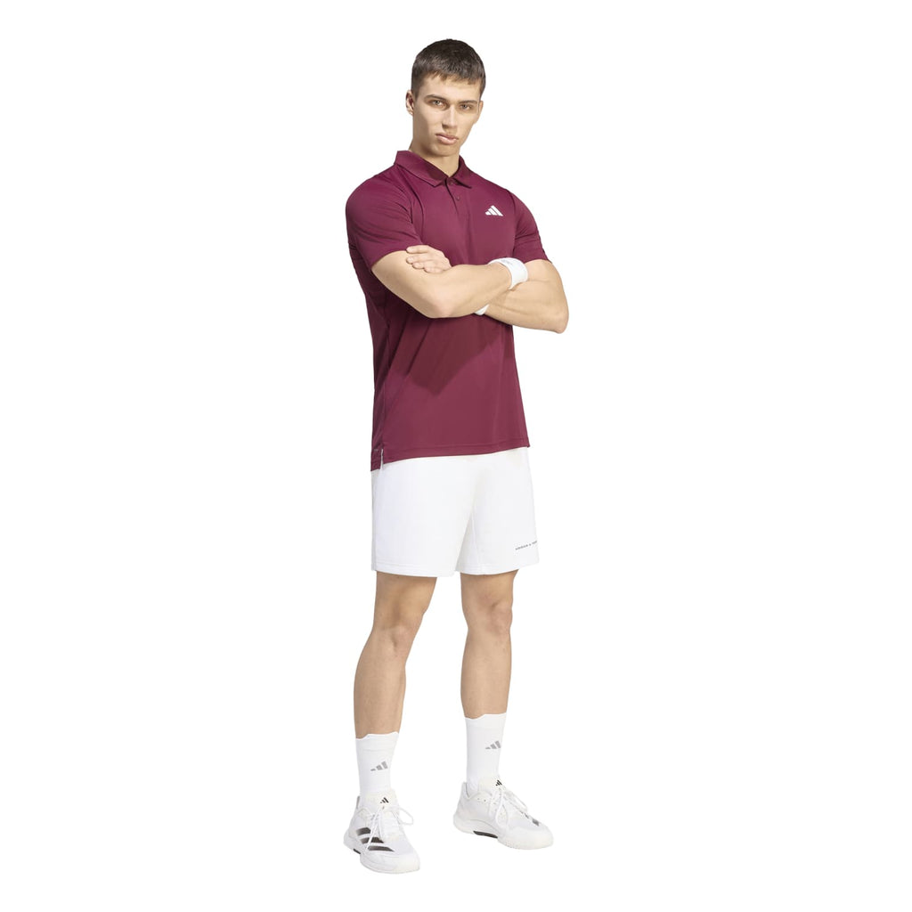 Polo Adidas Club Maroon 2026