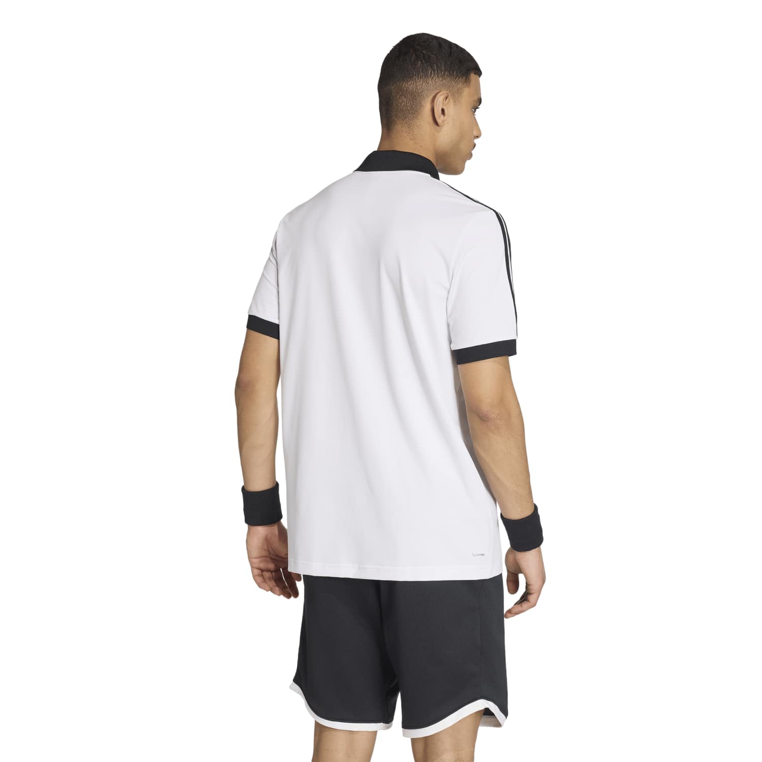 Polo Adidas Classic Blanco/Negro