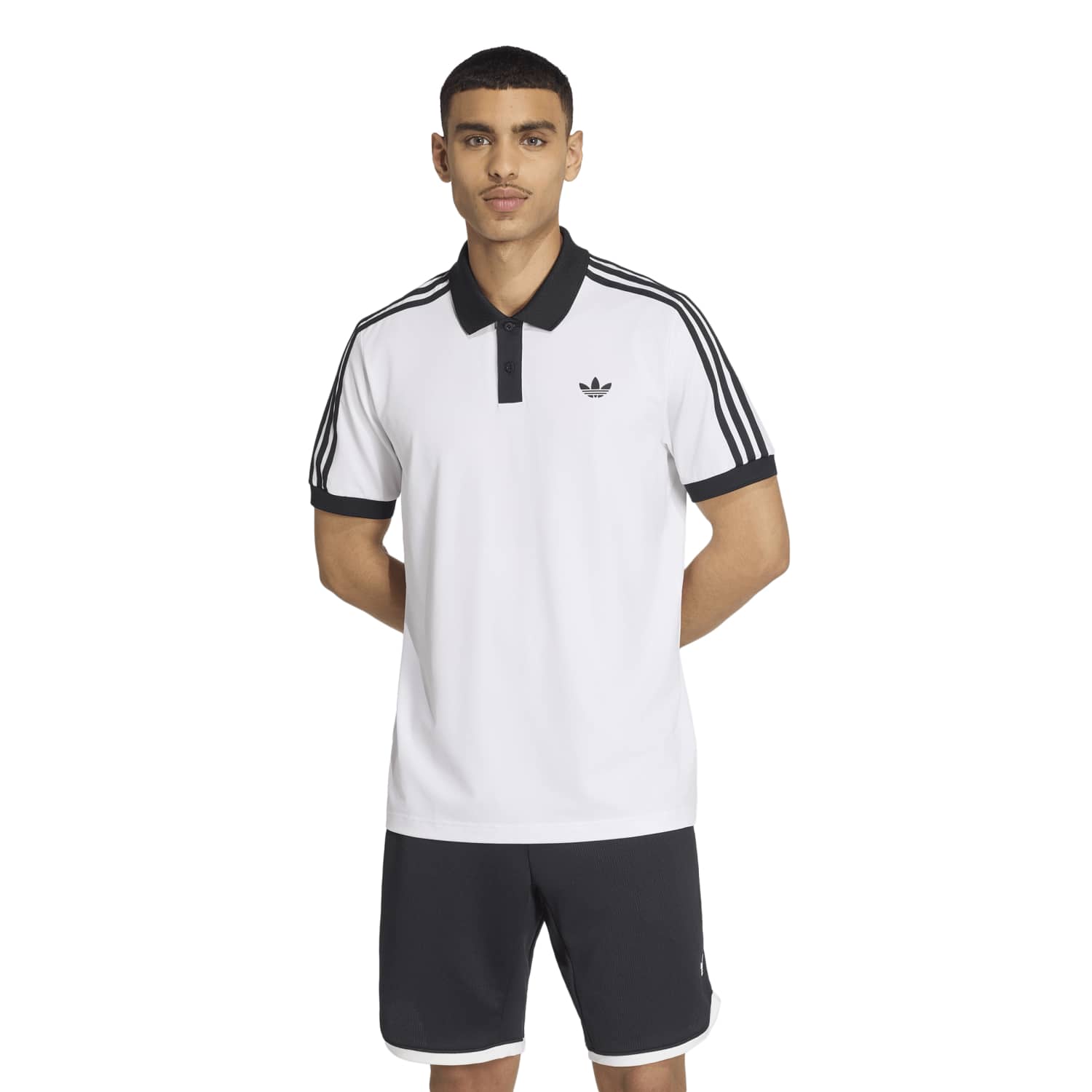 Polo Adidas Classic Blanco/Negro