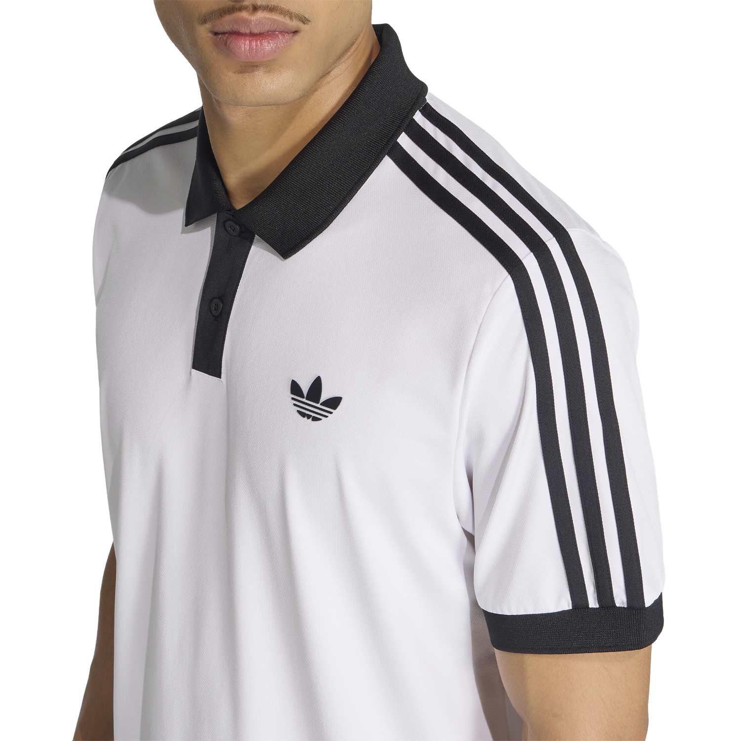 Polo Adidas Classic Blanco/Negro
