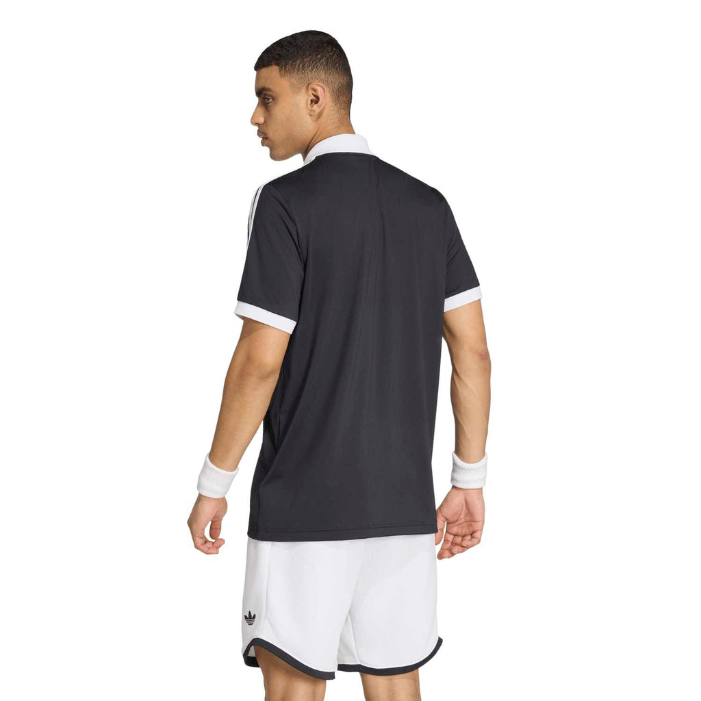 Polo Adidas Classic Negro/Blanco
