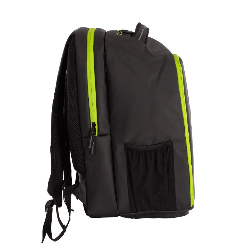 Mochila Black Crown Magic Negro/Amarillo Fluor 2025