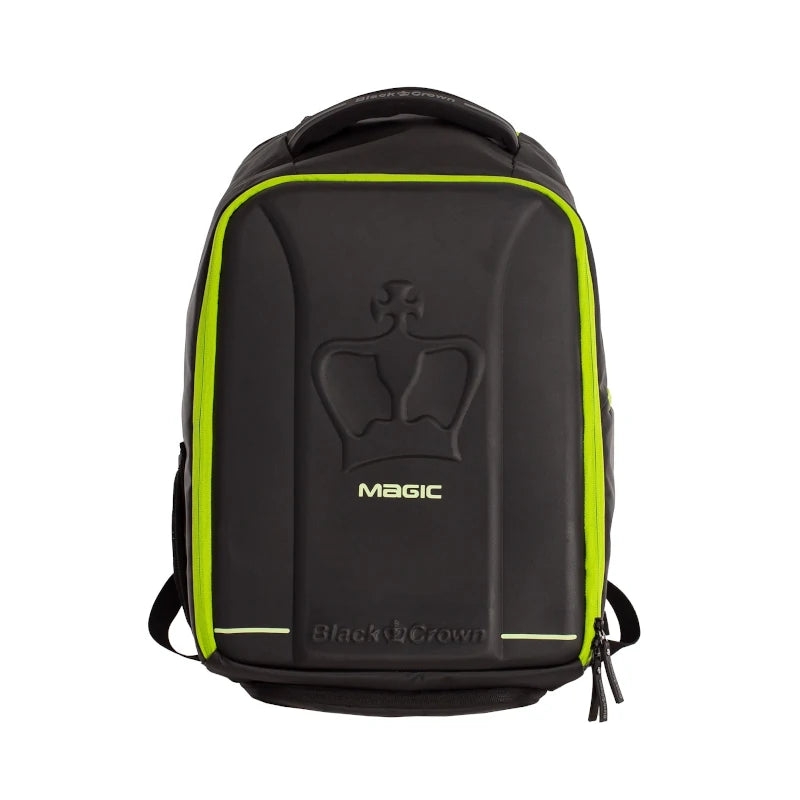 Mochila Black Crown Magic Negro/Amarillo Fluor 2025