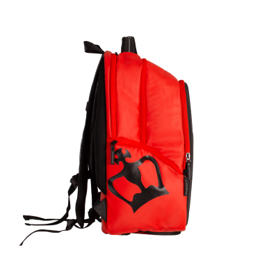 Mochila Black Crown Urus Negra/Roja