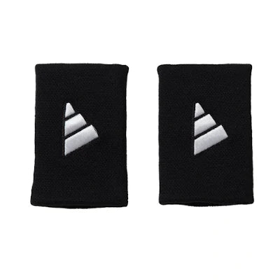 Muñequeras Adidas Negro/Blanco
