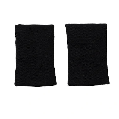 Muñequeras Adidas Negro/Blanco