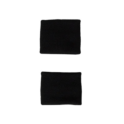 Muñequeras Adidas Pequeñas Negro/Blanco