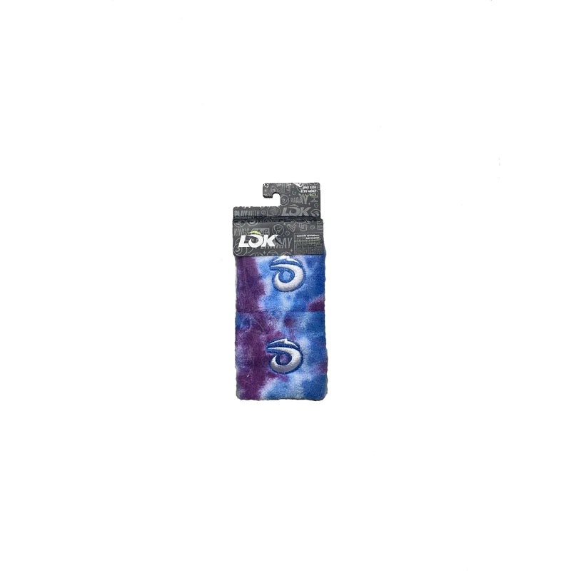 Muñequeras Lok Tyedye Azul