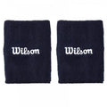 Muñequeras Wilson Wide Terry Azul Marino
