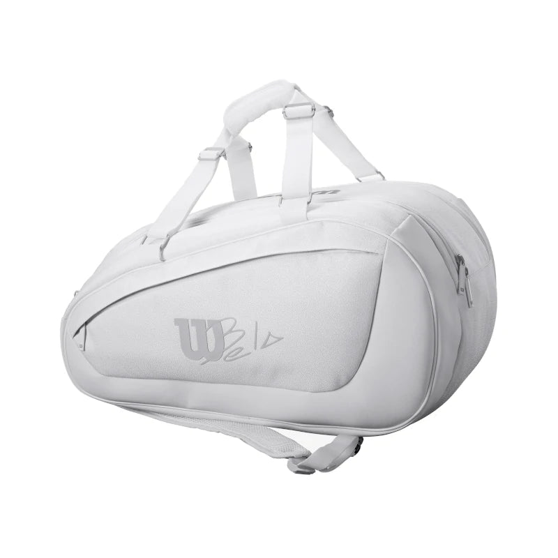 Paletero Wilson Bela Super Tour Padel Blanco