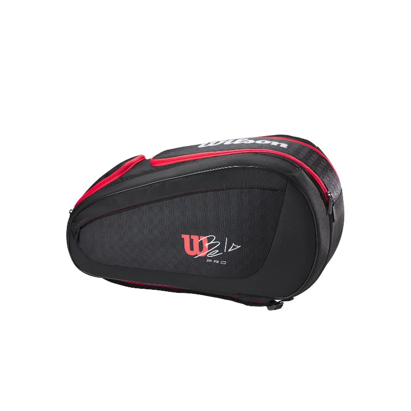 Paletero Wilson Bela V3 Padel Racket Bag Black/Red