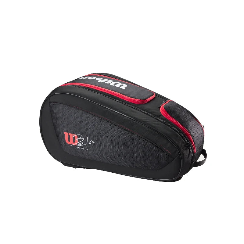 Paletero Wilson Bela V3 Padel Racket Bag Black/Red