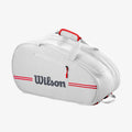 Paletero Wilson Padel Team Bag Blanco Apagado 2025