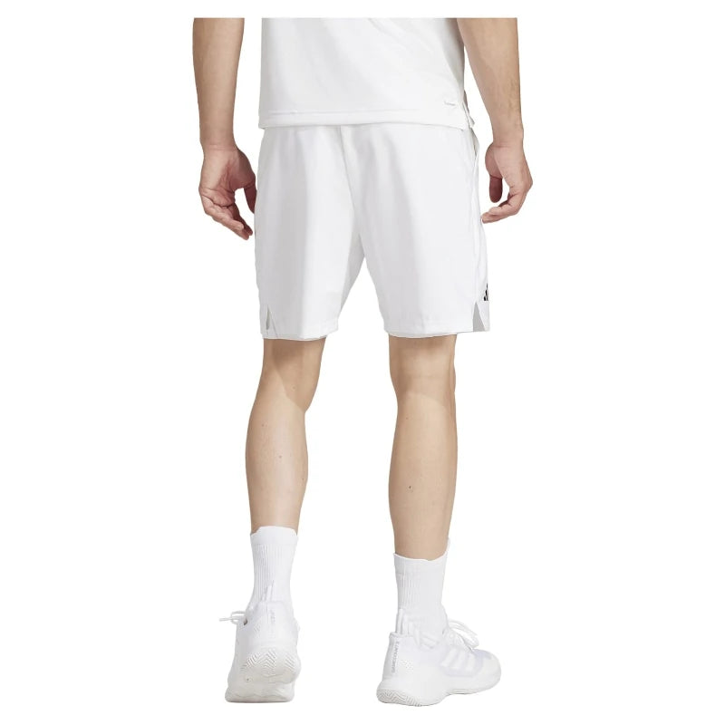 Pantalón Corto Adidas Club 2 in 1 White 2025