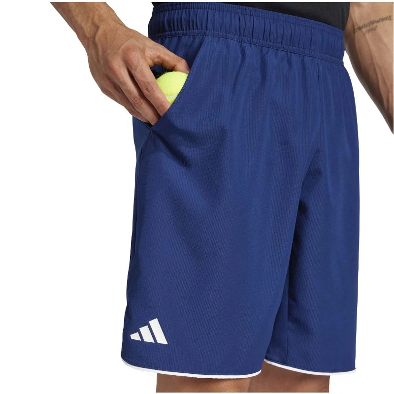 Pantalón Corto Adidas Club Azul Oscuro 2025