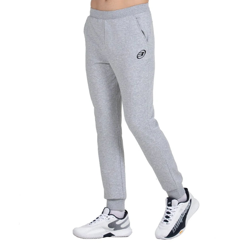 Pantalón Largo Bullpadel Basar Gris Medio Vigore