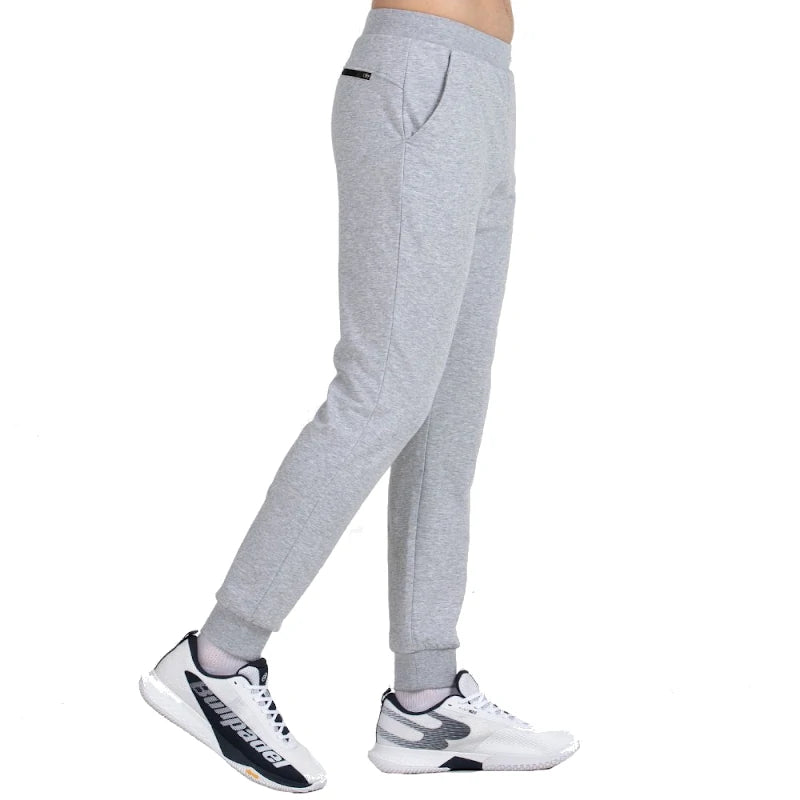 Pantalón Largo Bullpadel Basar Gris Medio Vigore