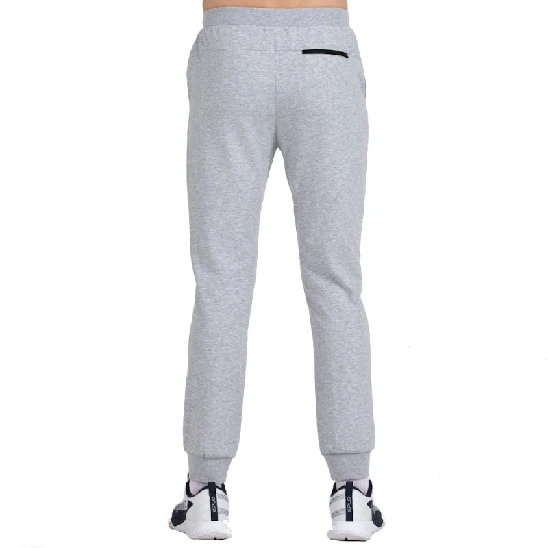 Pantalón Largo Bullpadel Basar Gris Medio Vigore