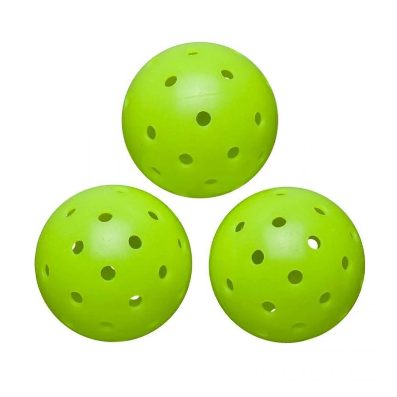 Pelotas Wilson Pickleball Pack 3 Unidades Max 40 Outdoor ACK Green