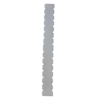 Protector De Padel Trasparente Liso Dentado