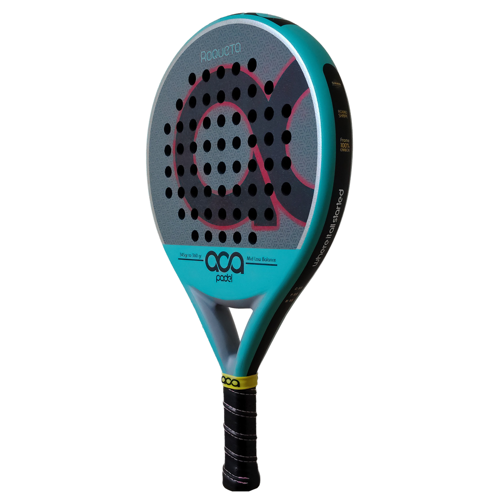 Aca Padel Roqueta Turquesa/Rosa 2026